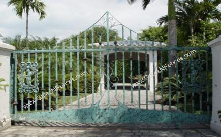 Decorative Aluminum Driveway Gates - Angelic Security: Aluminum Decorative Driveway Gates