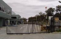 Driveway Entrance Metal Industrial Gates | Security Design Industrial Metal Gate