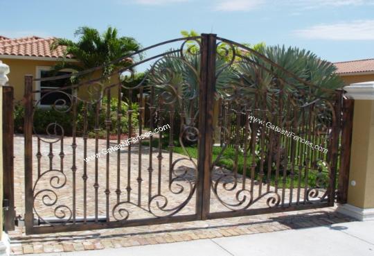 Driveway Gate Design Available in Garden Gate and Picket Fence,Decorative Garden Gate