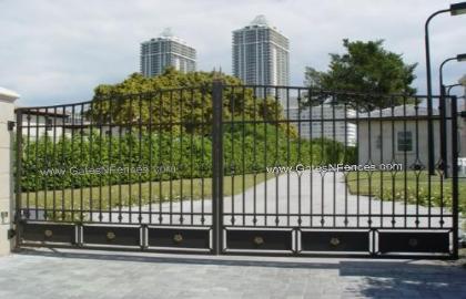 Architectural Driveway Gate Design | Architectural Custom Driveway Gate
