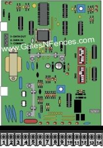 Doorking 1601-010  Main Circuit Control Boards and Control Panels for Gate Openers and Operators