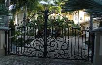 Wrought Iron Driveway Gates to Complete your homes Decorative Design