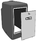Q247 UL Cover - DM HD Polyethylene. For Dual Motor Operators