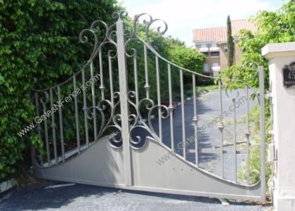 Custom Made Safety Driveway Gates - Safety Extra Wide Security Gate
