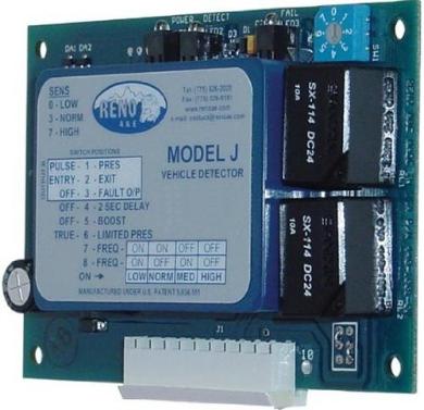 Reno Board Single Channel Dual Relay Loop Detector Board