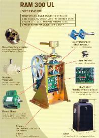 Residential Gate Opener Ramset Swing Gate Operator 300UL 1/2HP Spec Sheet 