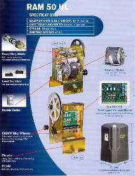 Gate Opener Residential Specs Sheet 50UL