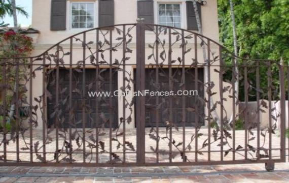 Antique Driveway Gate Design, Antique Iron Gate, Antique Aluminum Gate Design, Antique Driveway Metal Gate