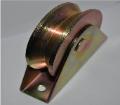 4 inch Groove Wheel Double bearing with bracket 950lbs capacity
