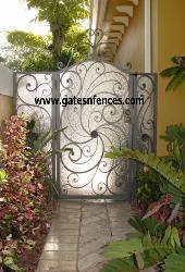 Decorative Wrought Iron Gates Decorative Garden Gate