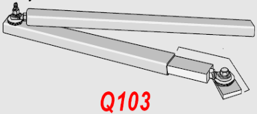 Q103 CSW200 Uphill Swivel Arm
