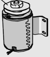 Q123 Back-Up Motor DC 12V - DC Motor For Battery Back Up