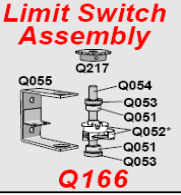 Q166 Limit Switch Assembly