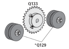 Q129 Idler Gear Sprocket Robo Slide