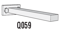 Q059 Output Arm Solid