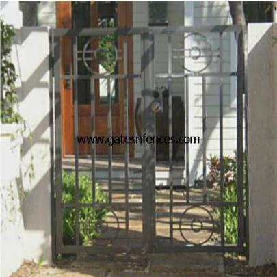 Custom Garden Gate design can be match to Fencing or Driveway Gate