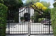 Entry Gates, Aluminum or Wrought Iron Entry Gate, Automatic or Electric Driveway Entry Gate Designs