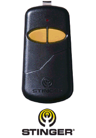 Gate Remotes 2 button transmitter linear 310mhz visor style garage door clicker